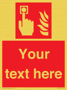 Custom Fire Alarm call point